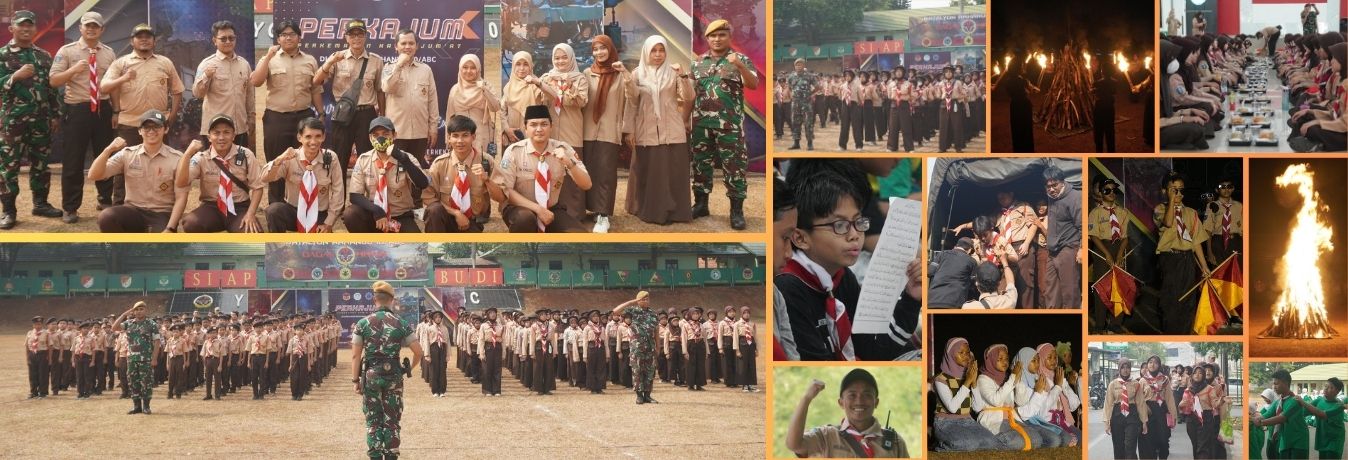 PERKAJUM (Perkemahan Kamis Jum'at) Kelas 5 & 6 di Batalyon Arhanud 10/ABC Pesanggrahan Jakarta Selatan